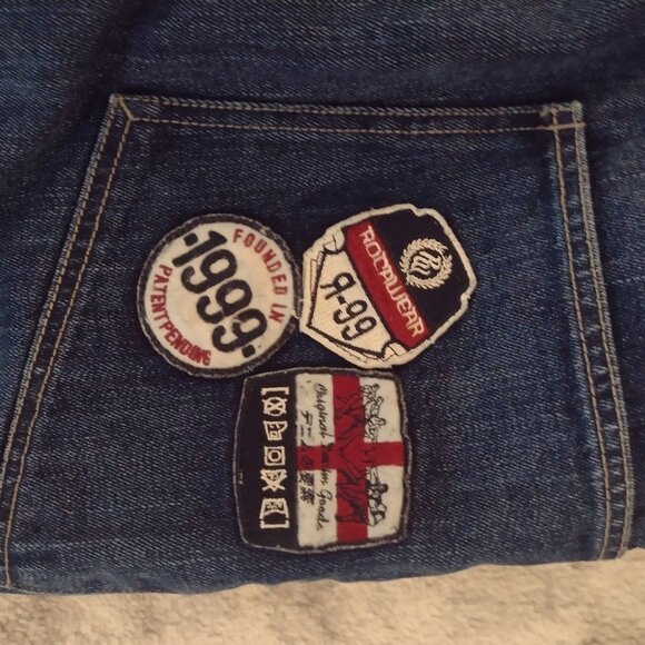 Vintage 90s Mens Rocawear baggy jeans 48x32 good condition - Picture 6 of 6